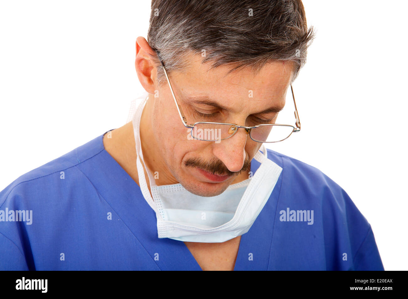 medico maschio Foto Stock