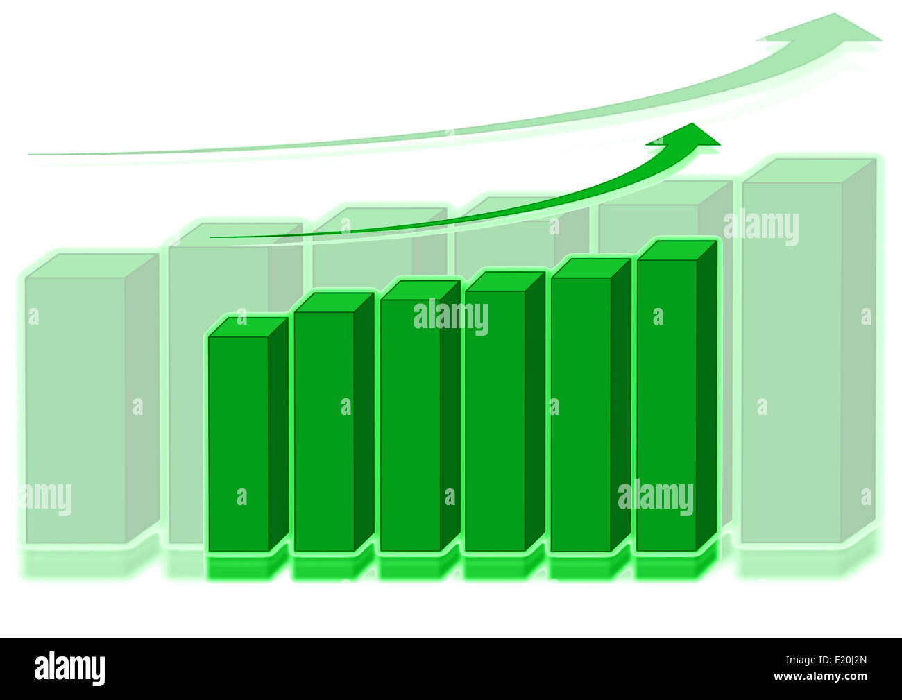 Finanziare il grafico a barra Foto Stock