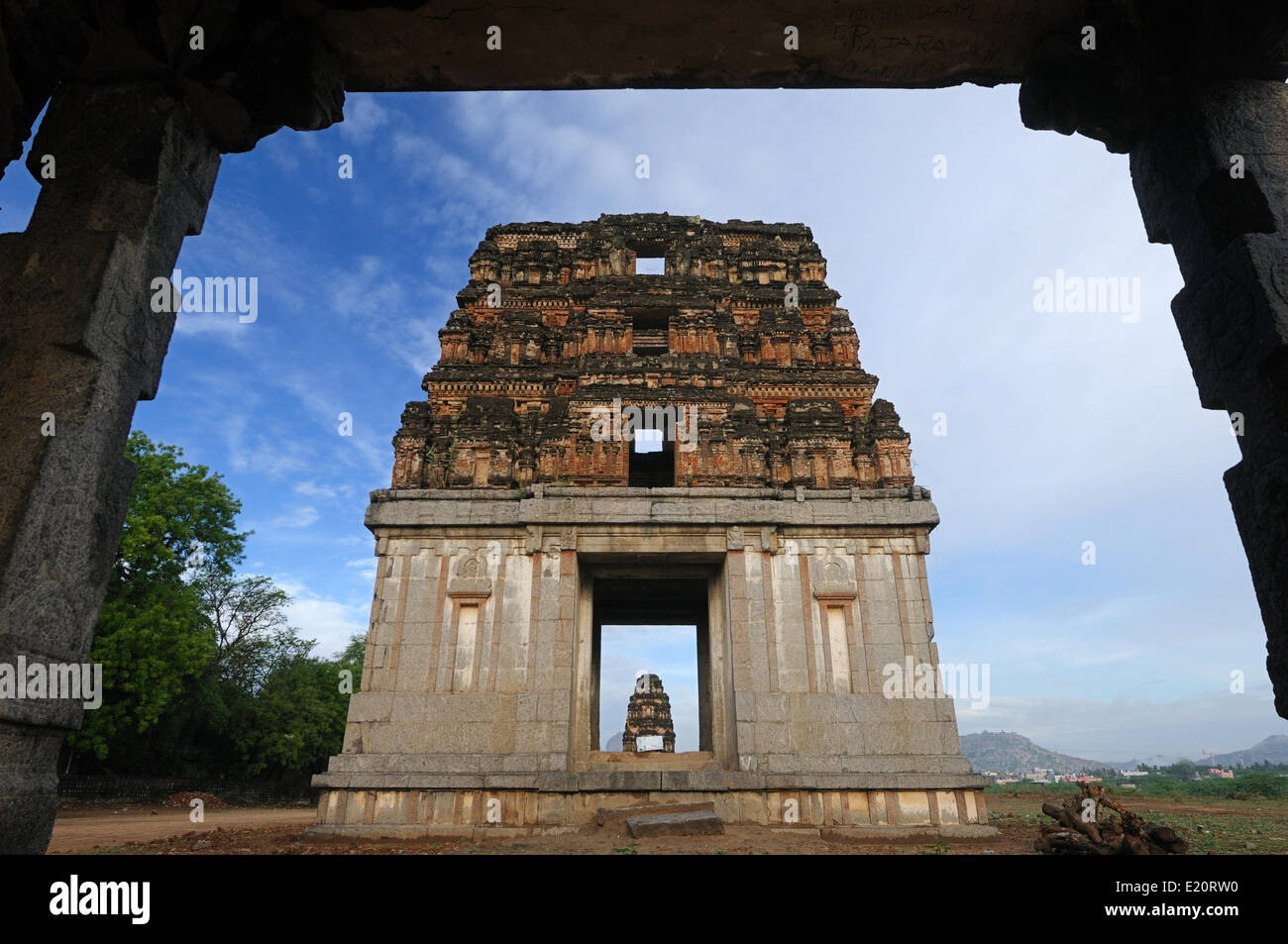 Gingee Fort Foto Stock