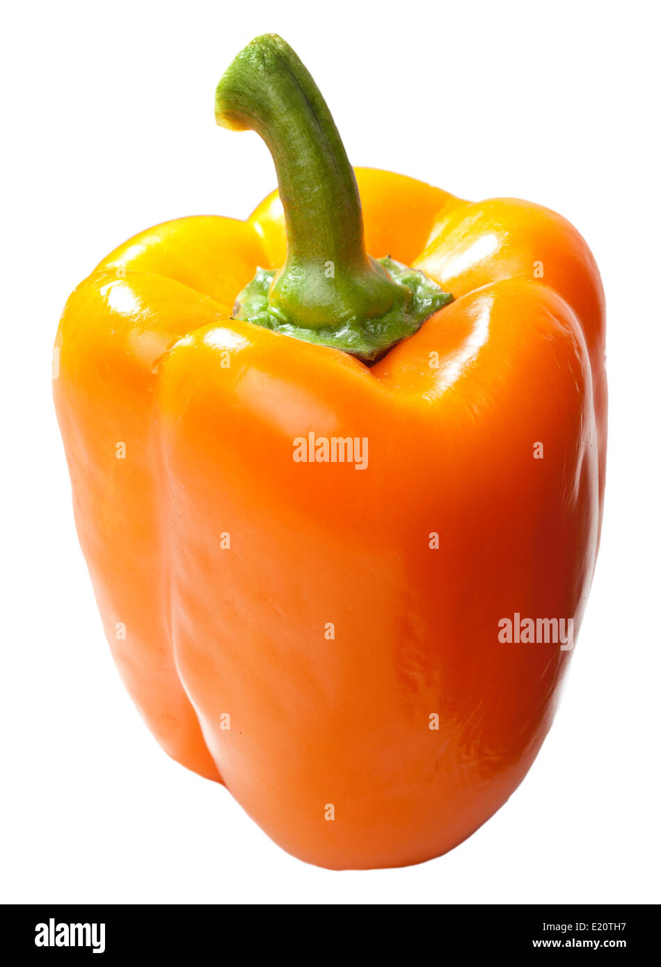 La paprika isolato Foto Stock
