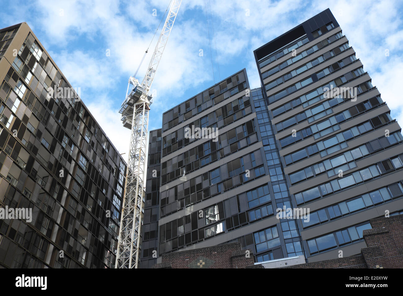 Elevato aumento di unità abitative in chippendale,Sydney , Australia Foto Stock