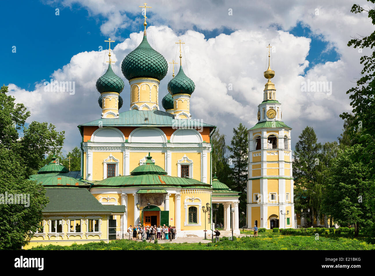 Russia, Uglich, Cattedrale della trasfigurazione Foto Stock