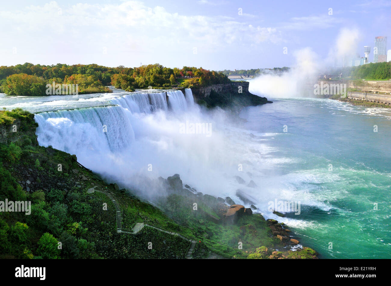 Cascate del Niagara Foto Stock