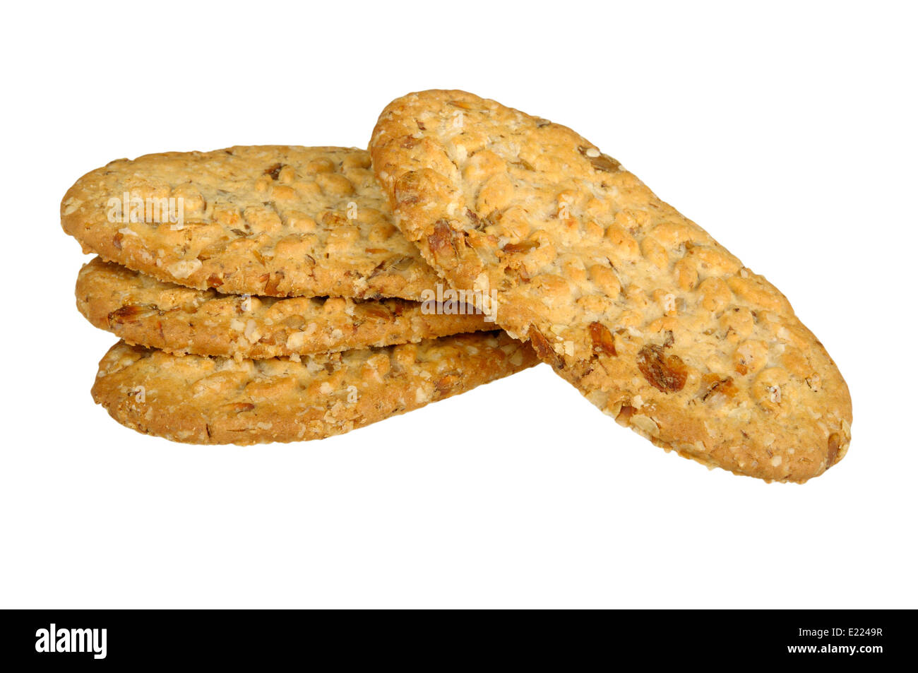 Biscotti frollini con cereali Foto Stock