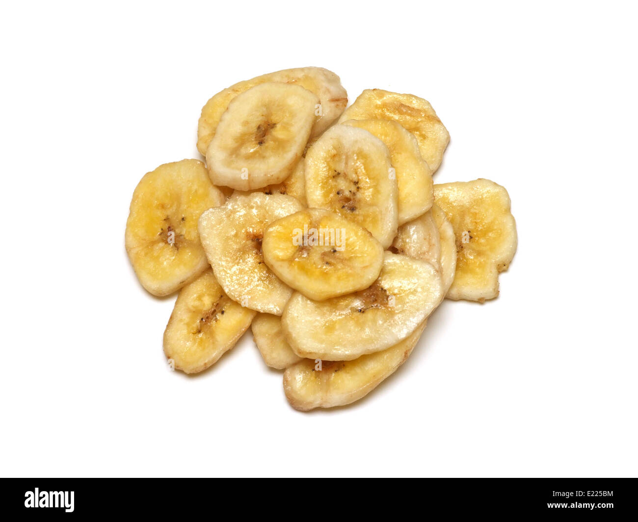Un paio di Banane essiccate Foto Stock