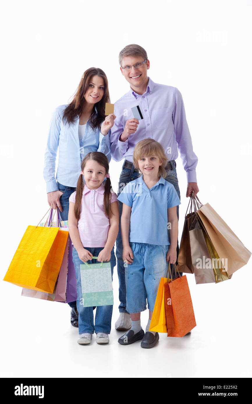 Shopaholic Foto Stock