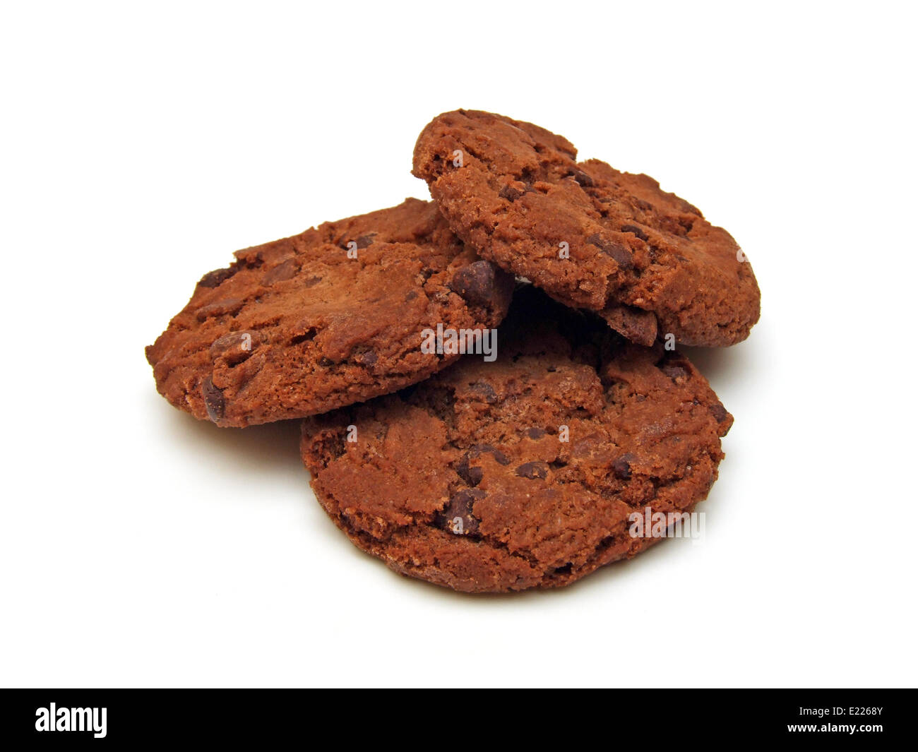 Biscotti al cioccolato Foto Stock