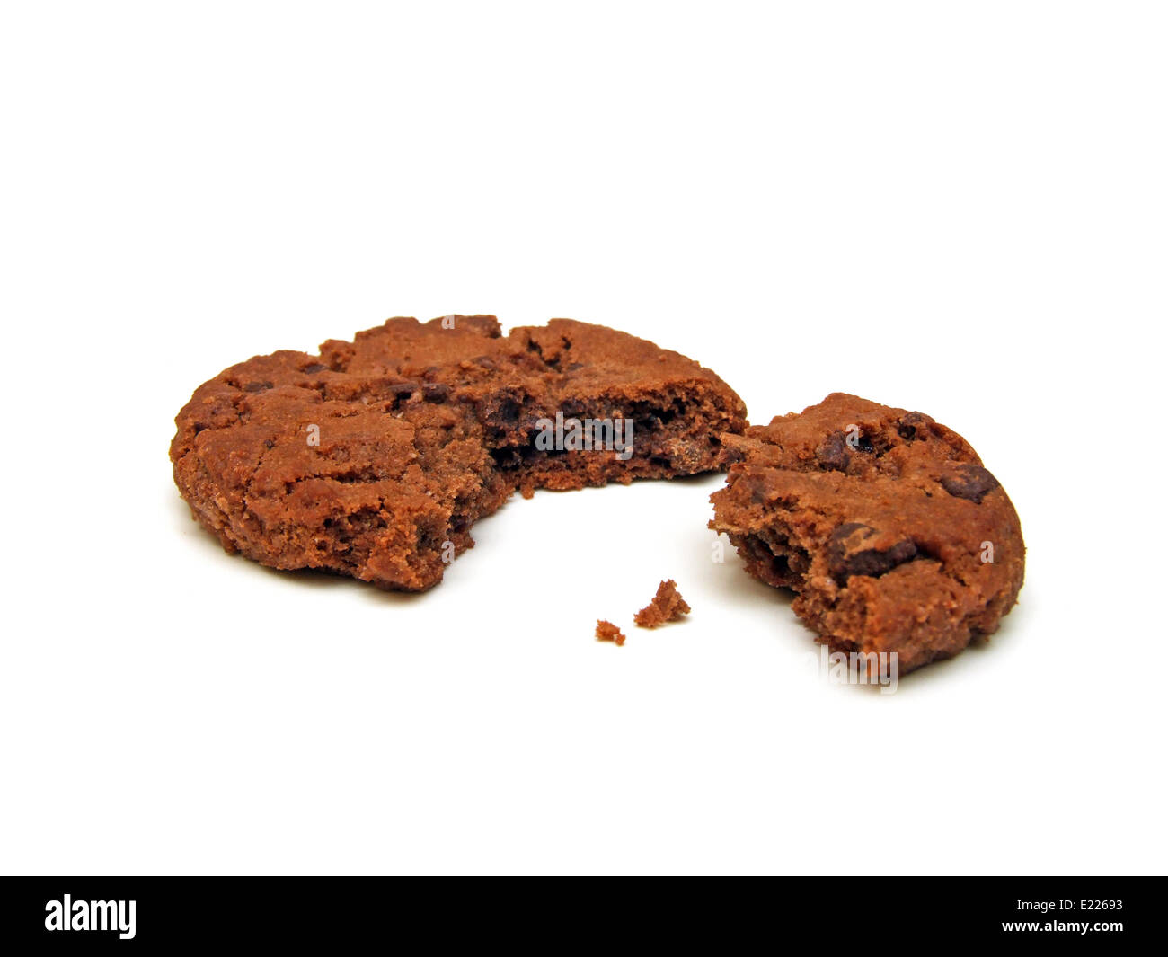 Biscotti al cioccolato Foto Stock