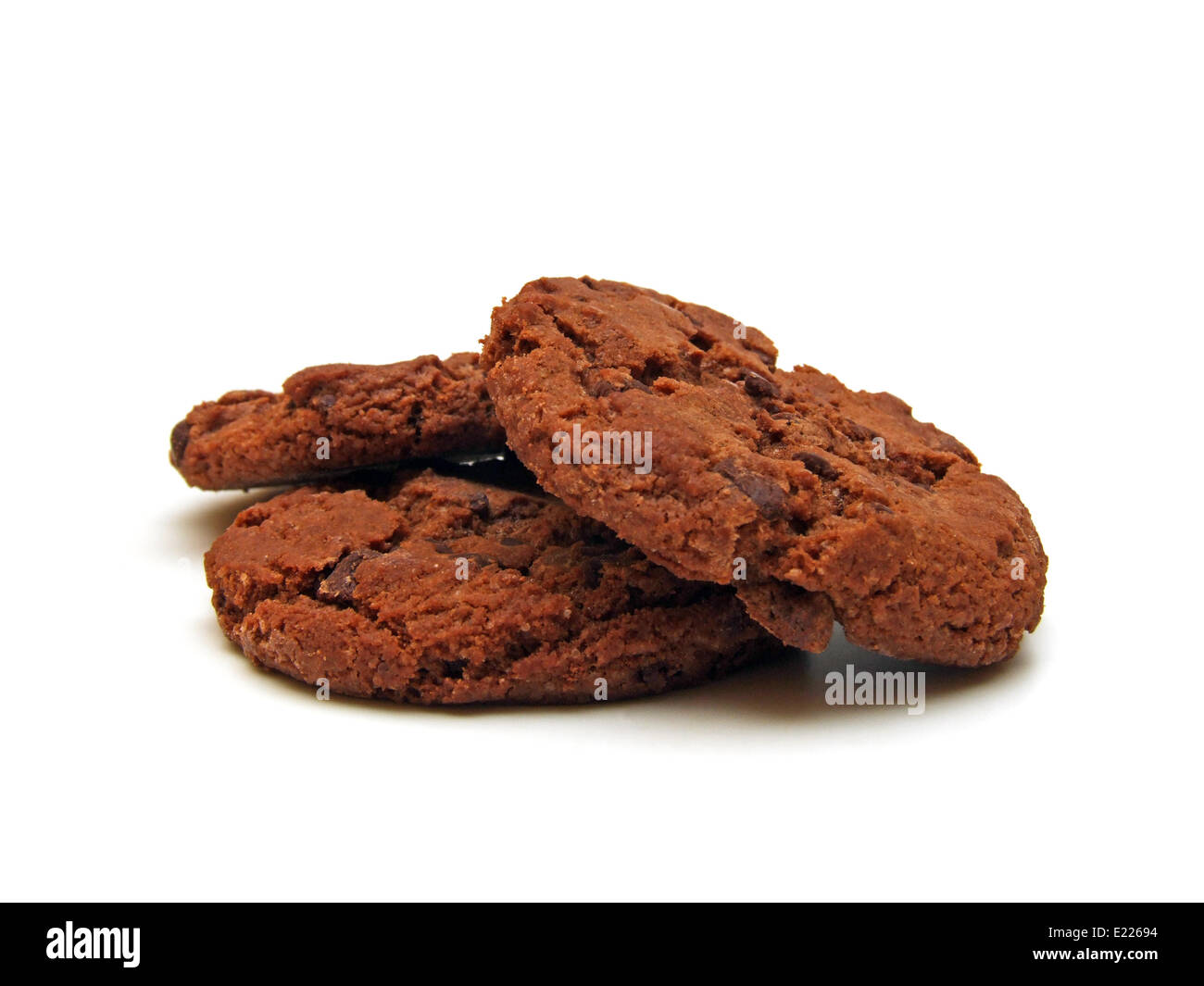Biscotti al cioccolato Foto Stock