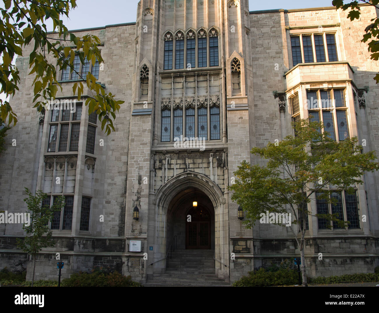 Mc Gill University, la Birks edificio nel centro di Montreal, Canada Foto Stock