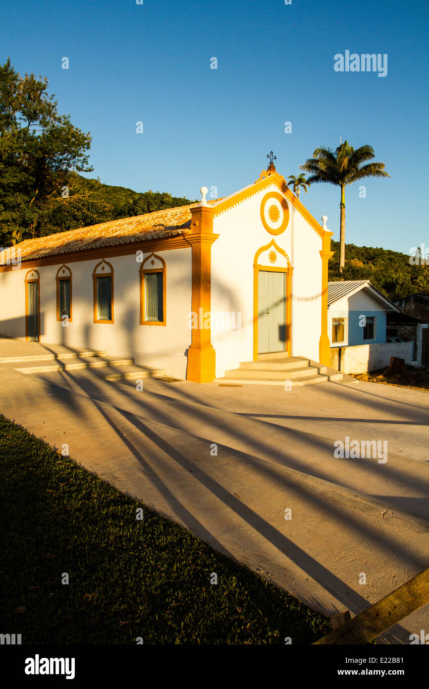 Imperio do Divino Espírito Santo, Ribeirao da Ilha distretto. Florianopolis, Santa Catarina, Brasile. Foto Stock