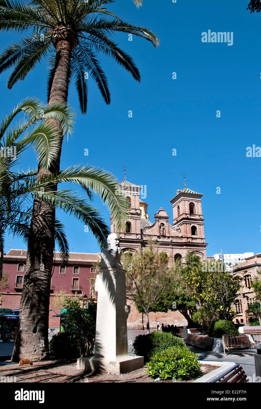Plaza de Santo Domingo Murcia Spagna - Spagnolo Foto Stock