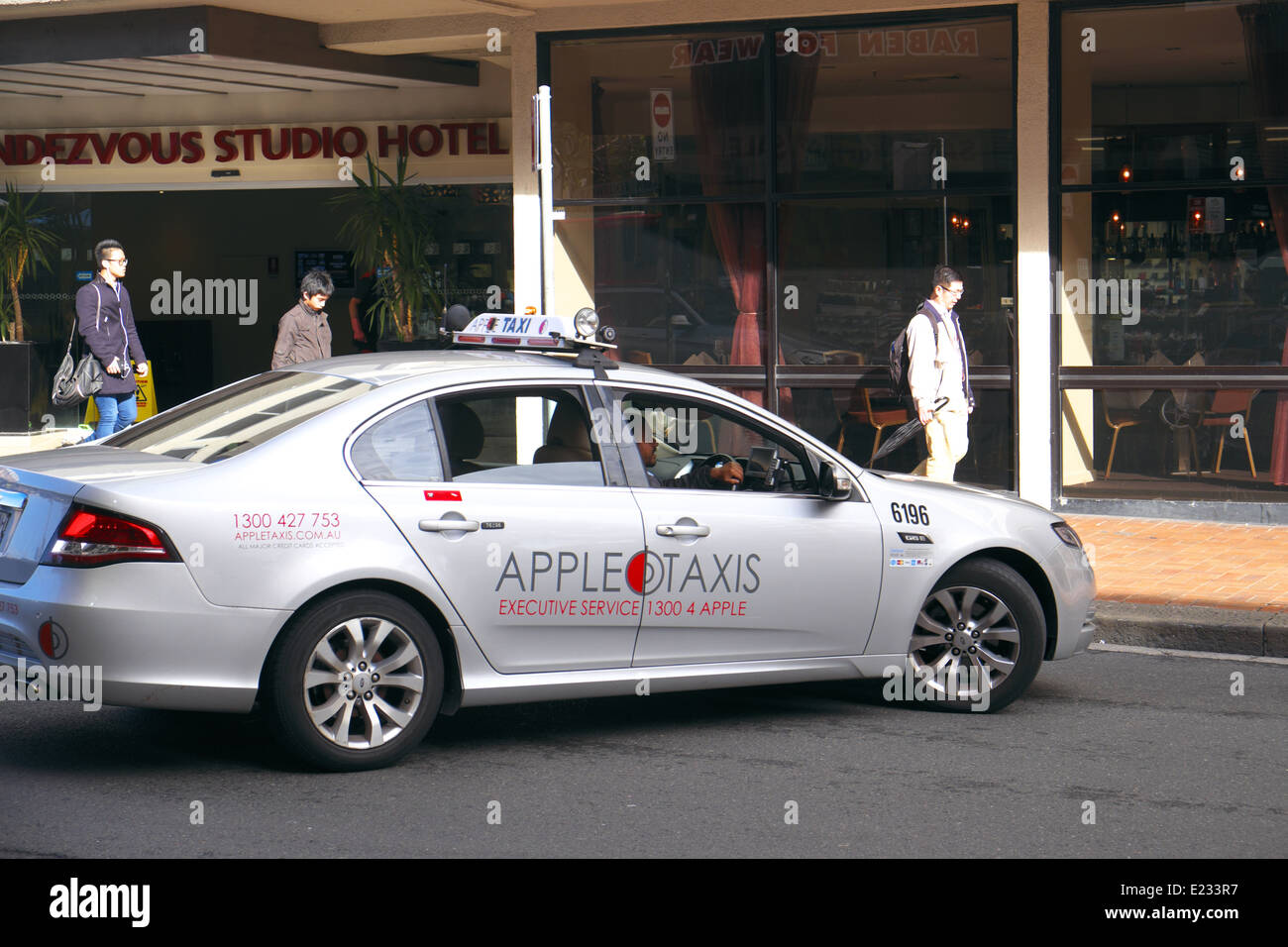 Ford Car taxi a chippendale, Sydney, Australia Foto Stock