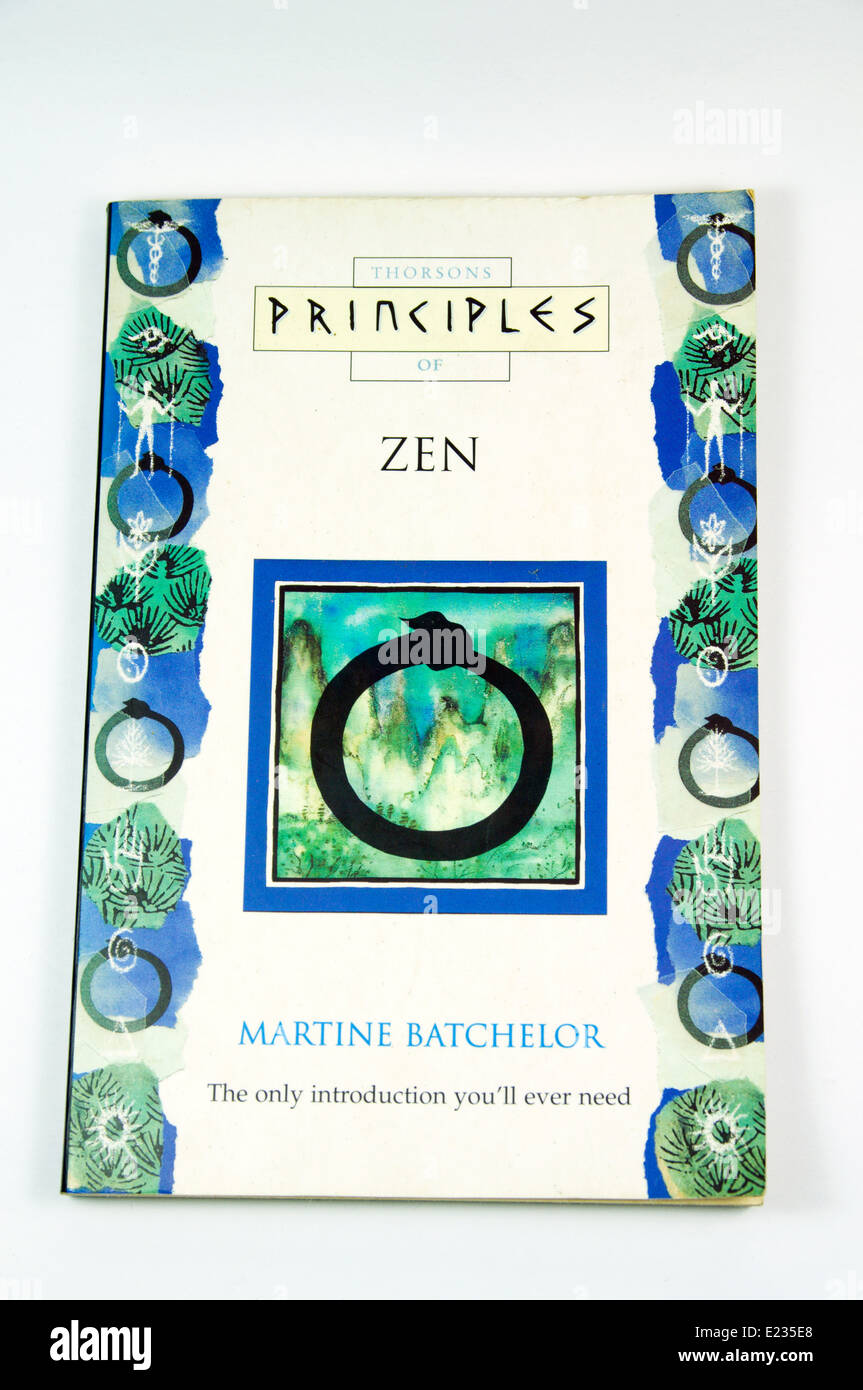 Principi del libro Zen da Martine Batchelor Foto Stock