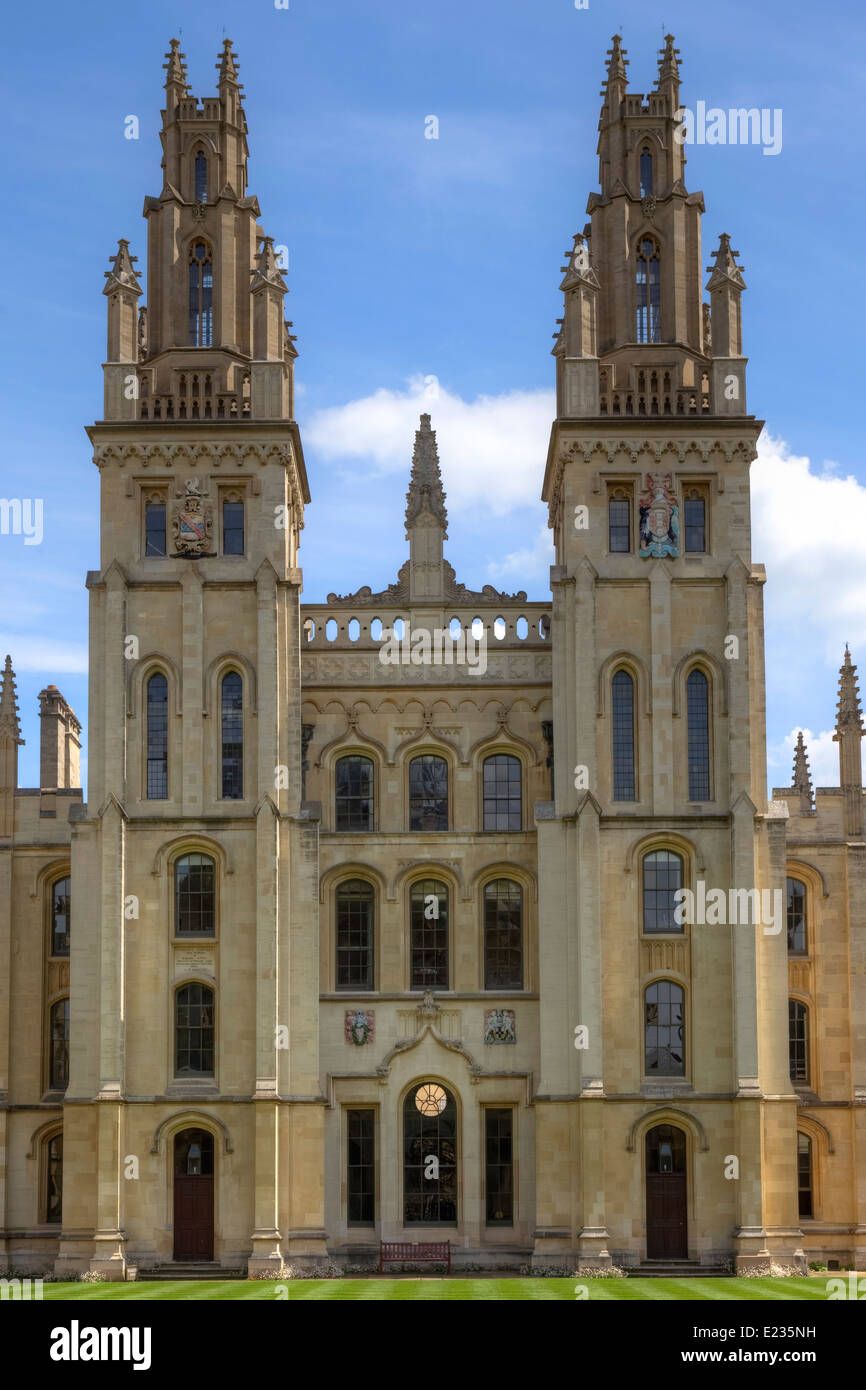 All Souls College di Oxford, Oxfordshire, England, Regno Unito Foto Stock