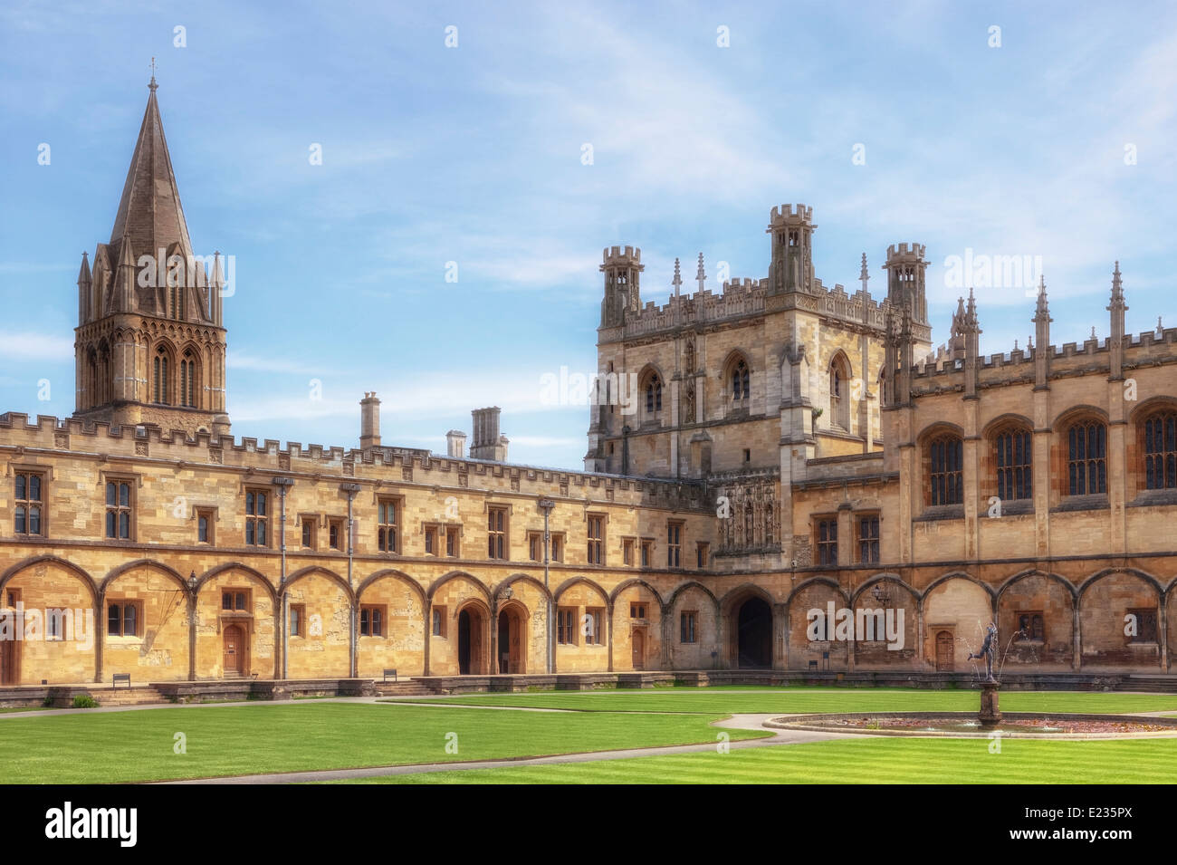 Christ Church College di Oxford, Oxfordshire, England, Regno Unito Foto Stock