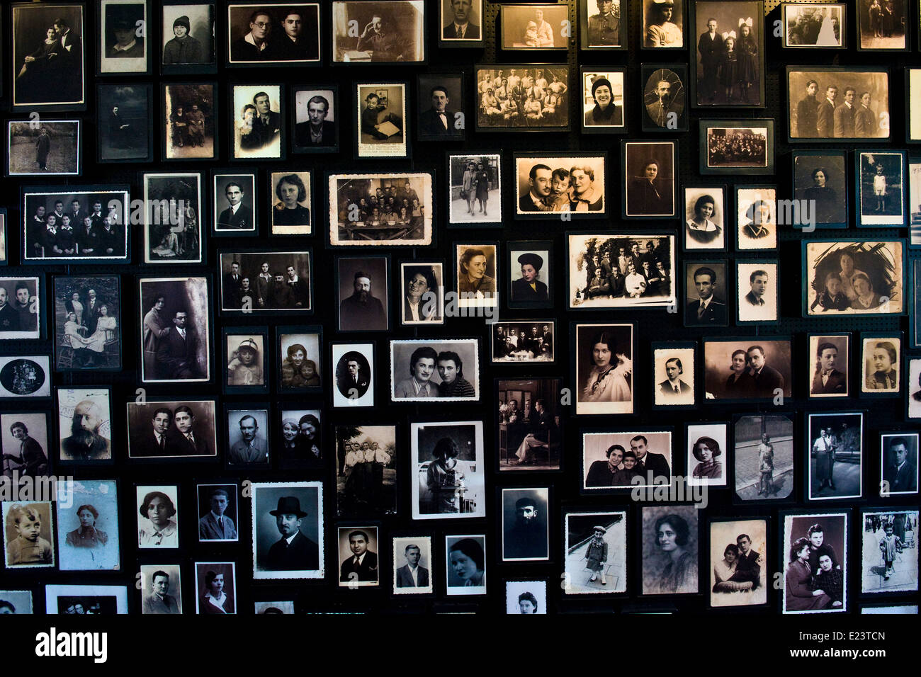 Polonia, Auschwitz-Birkenau, campo di concentramento Foto Stock