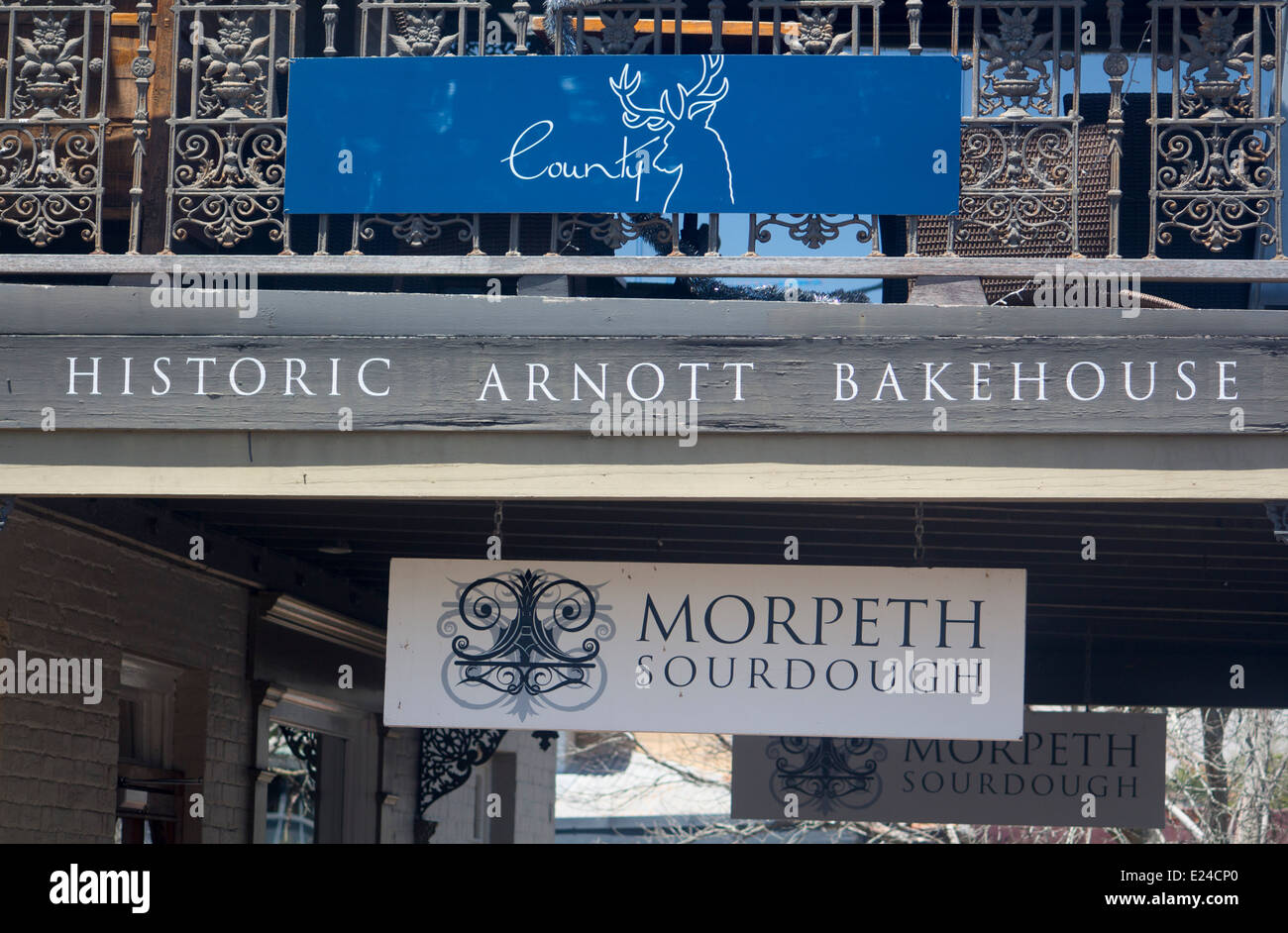 Storico di Arnott Bakehouse Morpeth Hunter Valley New South Wales NSW Australia Foto Stock