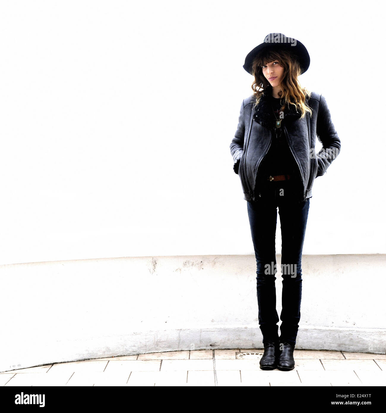 Lou Doillon assiste un photocall durante il Midem Festival con: Lou Doillon dove: Cannes, Francia Quando: 28 Gen 2013 Foto Stock