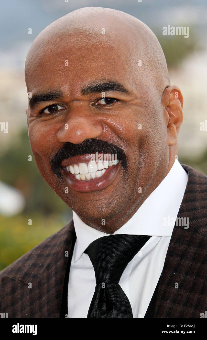 MIPTV 2013 - 'Steve Harvey Show' photocall a Cannes con: Steve Harvey dove: Cannes, Francia Quando: 08 Apr 2013 E Foto Stock