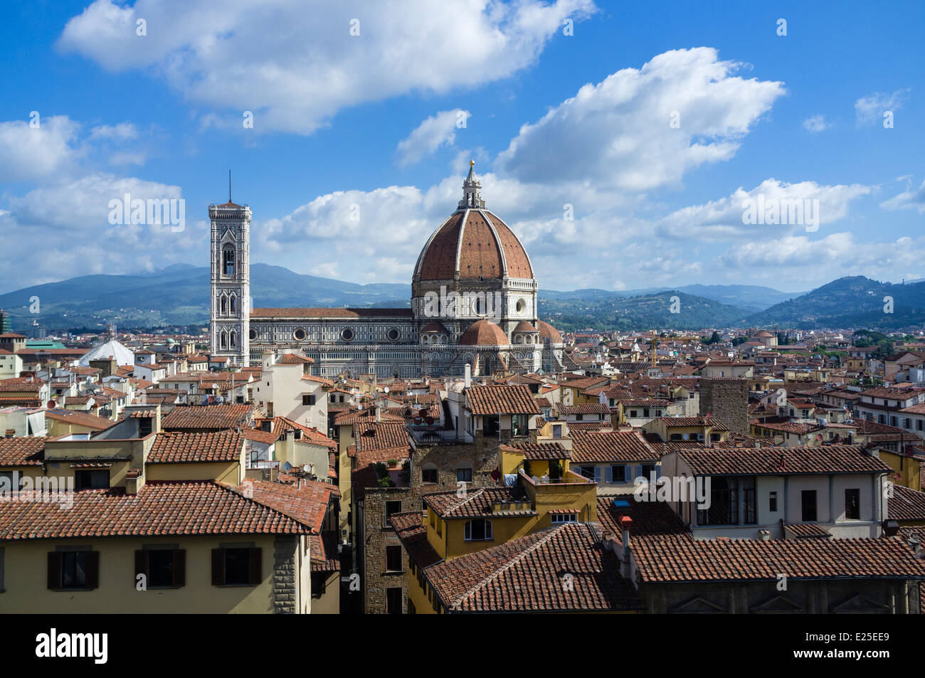 Orizzonte Di Firenze Toscana Foto Stock