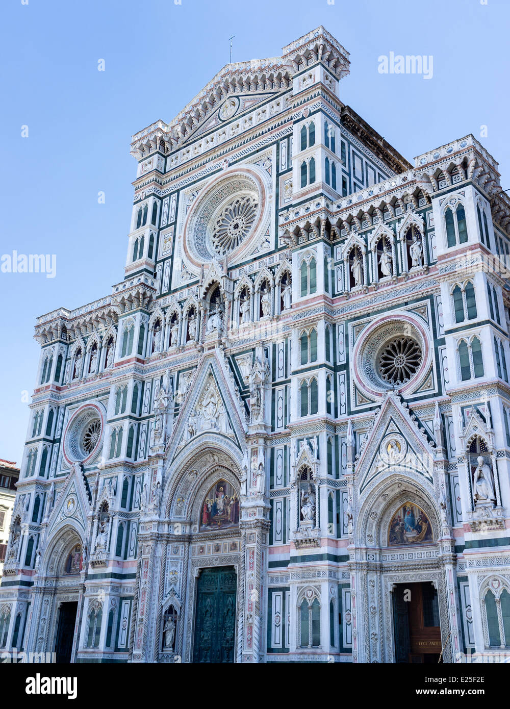 Basilica di Santa Maria del Fiore a Firenze Toscana Foto Stock