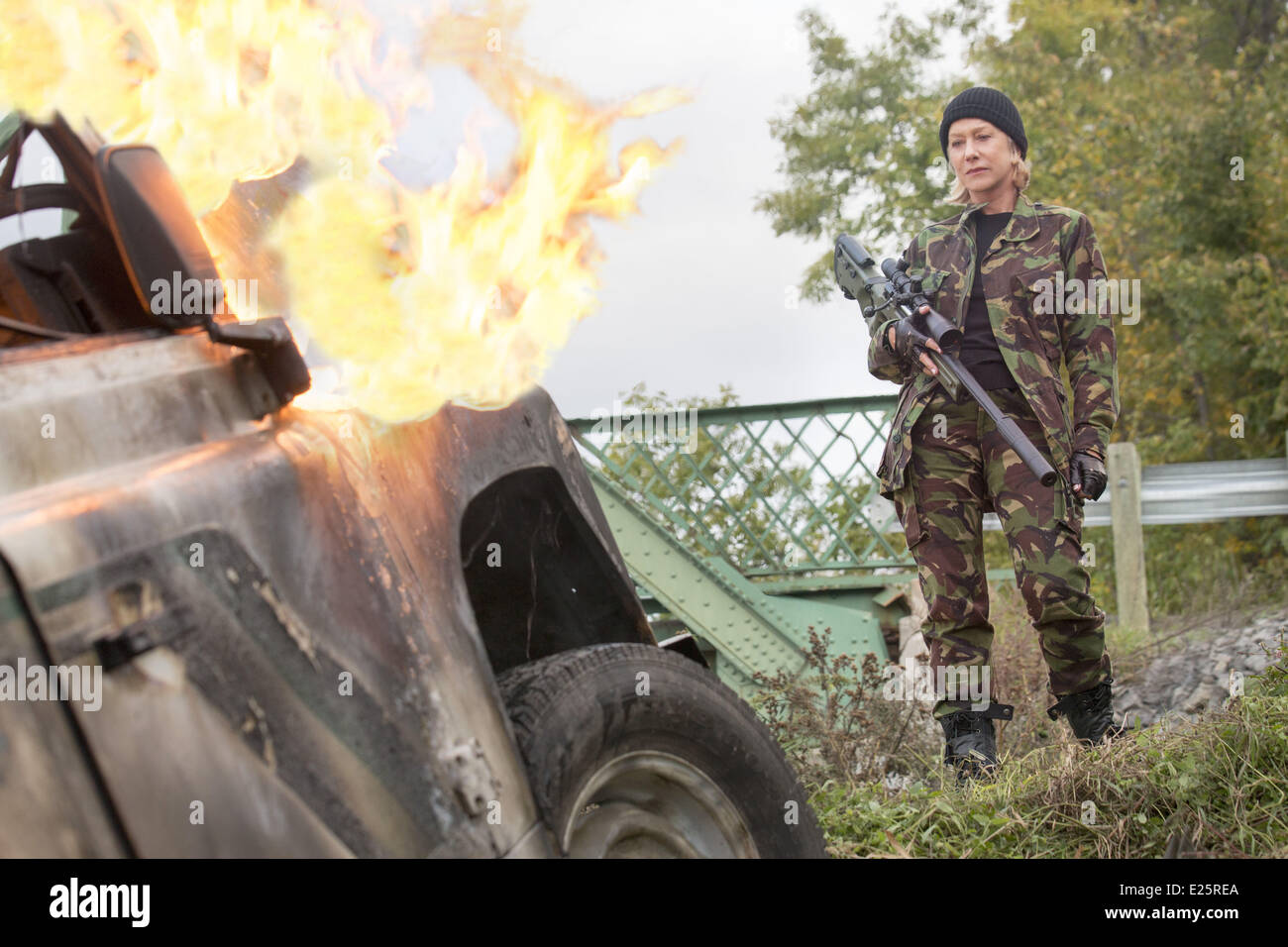 Movie Stills per 'Red 2', 2013, diretto da Dean Parisot Protagonisti: Helen Mirren quando: 26 Sep 2012Ava Foto Stock