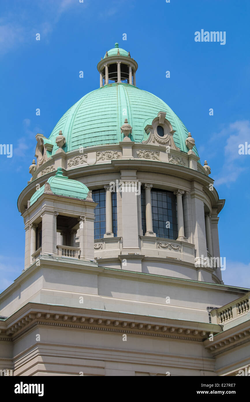 Il palazzo del parlamento di Belgrado, Serbia Foto Stock