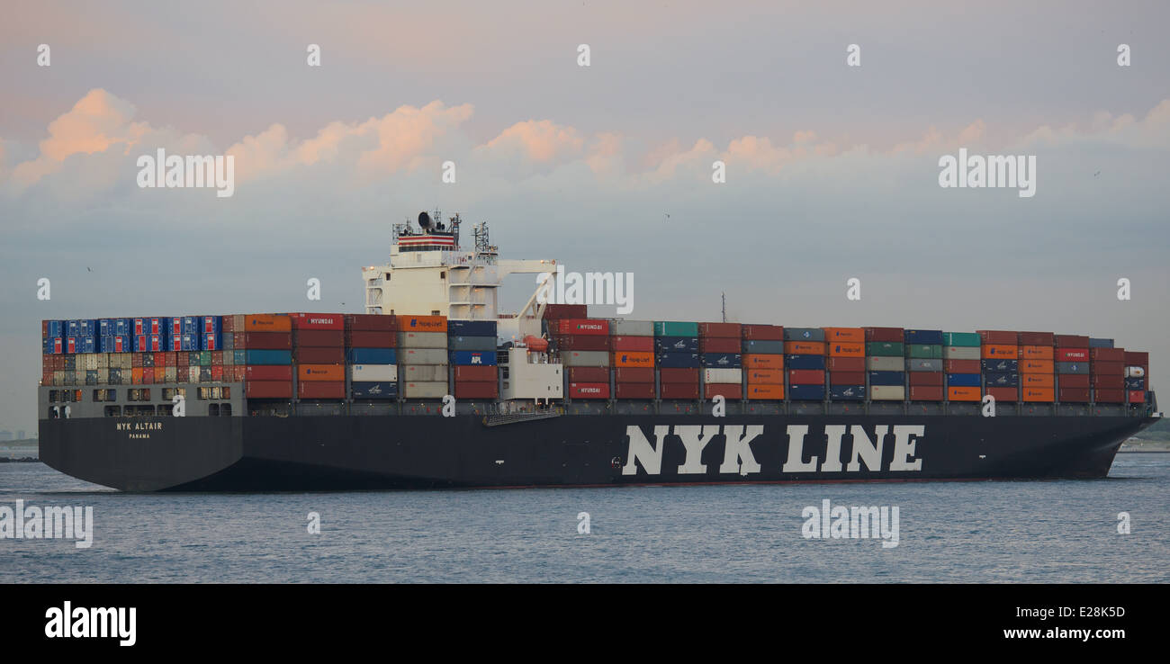 "NYK Altair arriva a Rotterdam Foto Stock