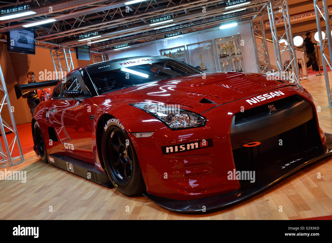 Nismo Nissan GTR in corrispondenza di un'auto show Foto Stock