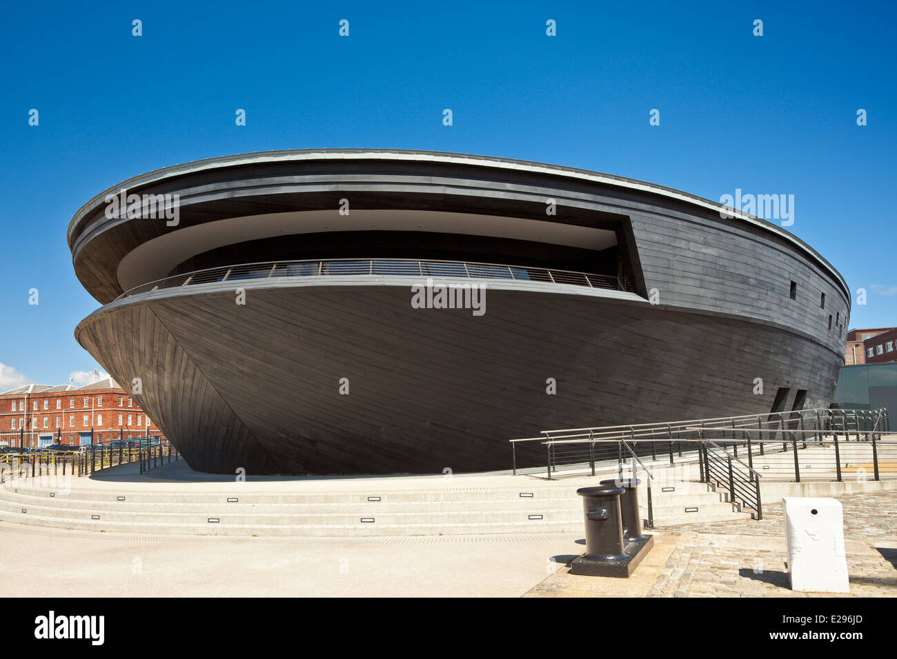 Mary Rose Museum, Portsmouth Historic Dockyard. Foto Stock