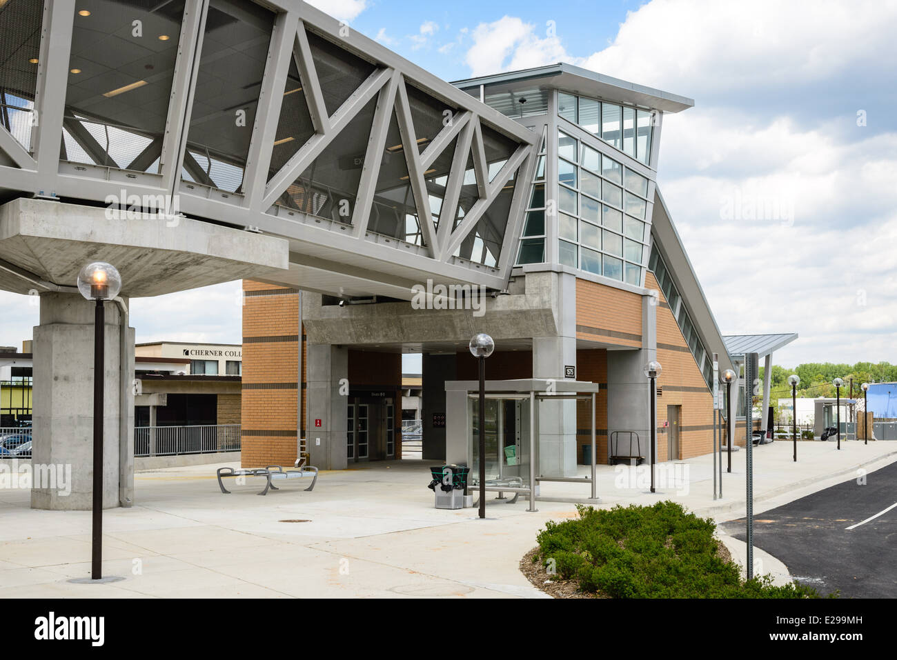 Spring Hill Station, Washington Metro Linea d'argento, Route 123, Tysons Corner, Vienna, VA Foto Stock