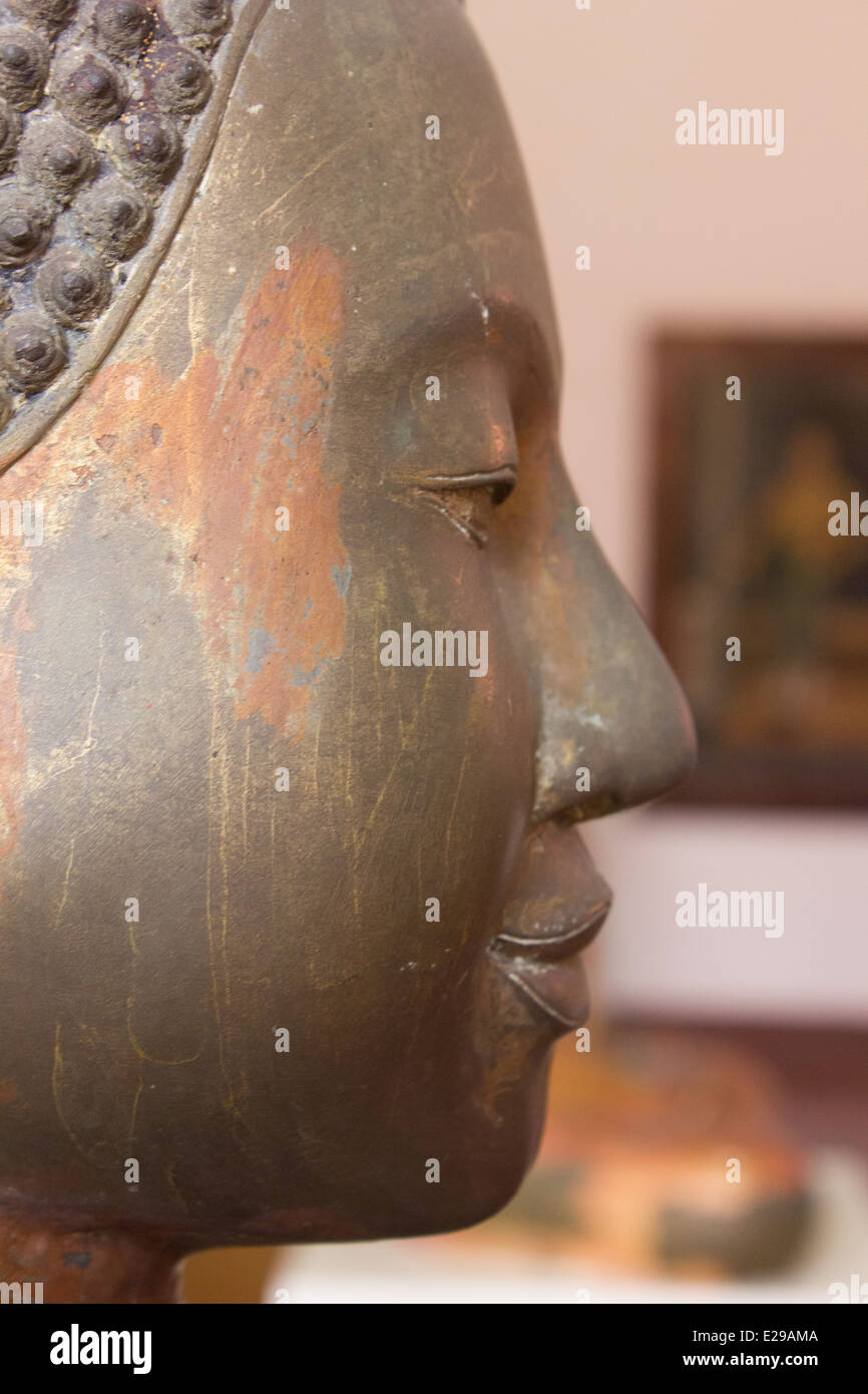 Il Museo Nazionale della Cambogia a Phnom Penh Cambogia è il più grande museo di storia culturale. Foto Stock