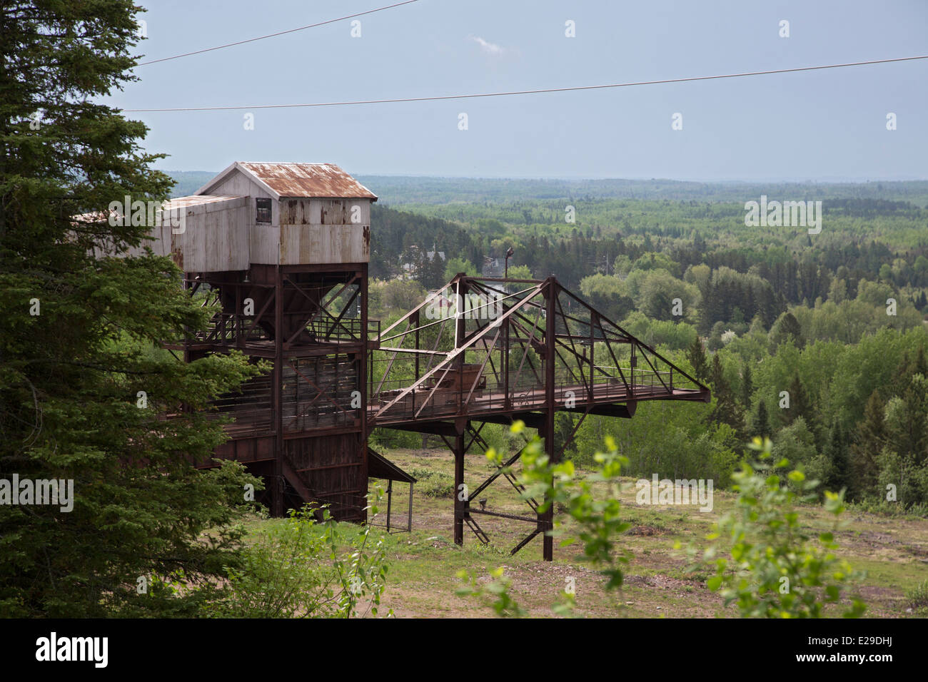 Soudan Mina sotterranea parco dello stato Foto Stock