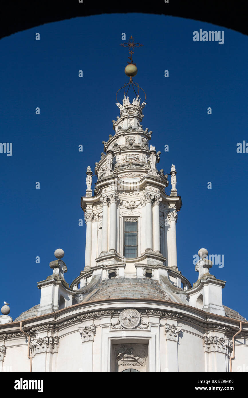 Sant'Ivo alla Sapienza chiesa, Roma, Italia Foto Stock