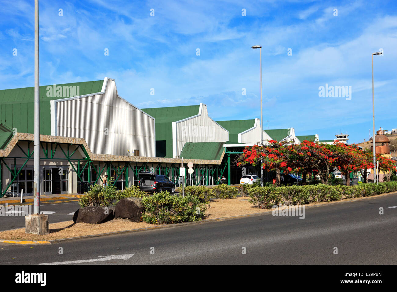 Maurice Bishop International Airport, Grenada, West Indies Foto Stock
