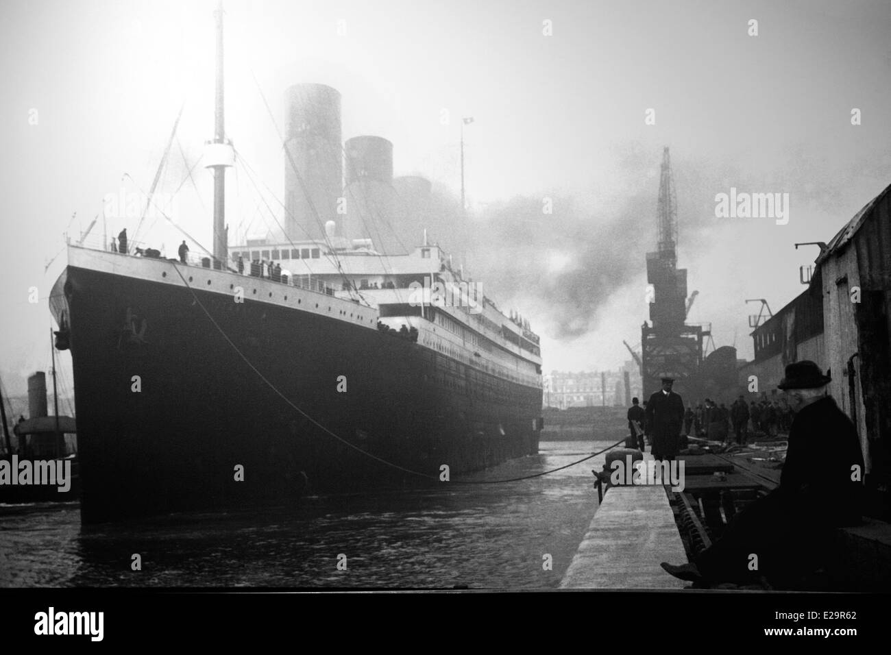 Regno Unito e Irlanda del Nord, Cultra vicino a Belfast, Ulster Folk and Transport Museum collezione di foto, immagine del RMS Foto Stock