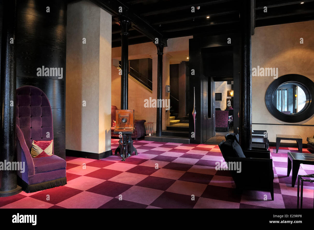 Regno Unito e Irlanda del Nord, Belfast, Malmaison Hotel Foto Stock