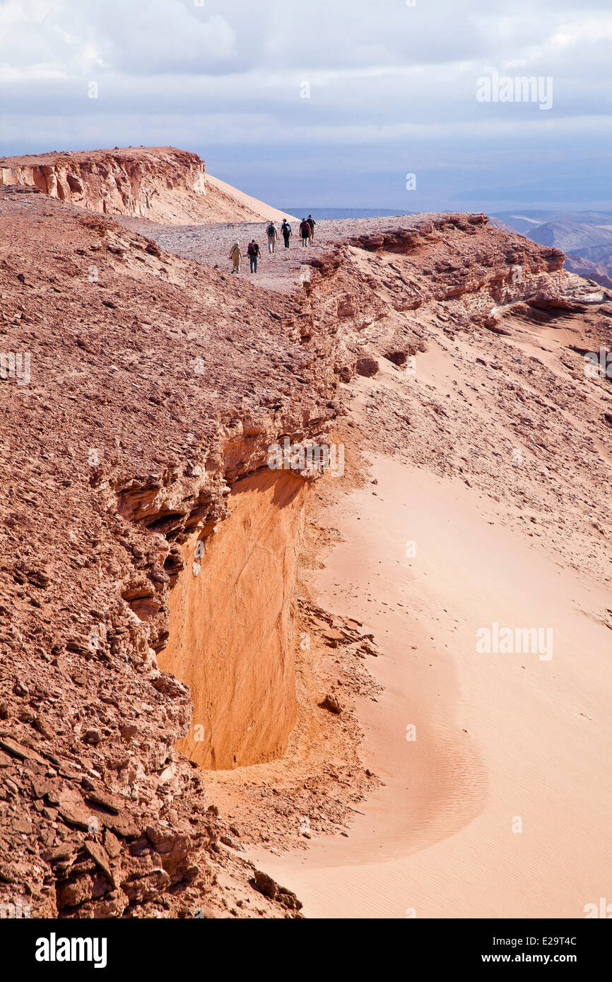 Il Cile, Antofagasta regione, il deserto di Atacama, San Pedro de Atacama, Valle della Morte Foto Stock