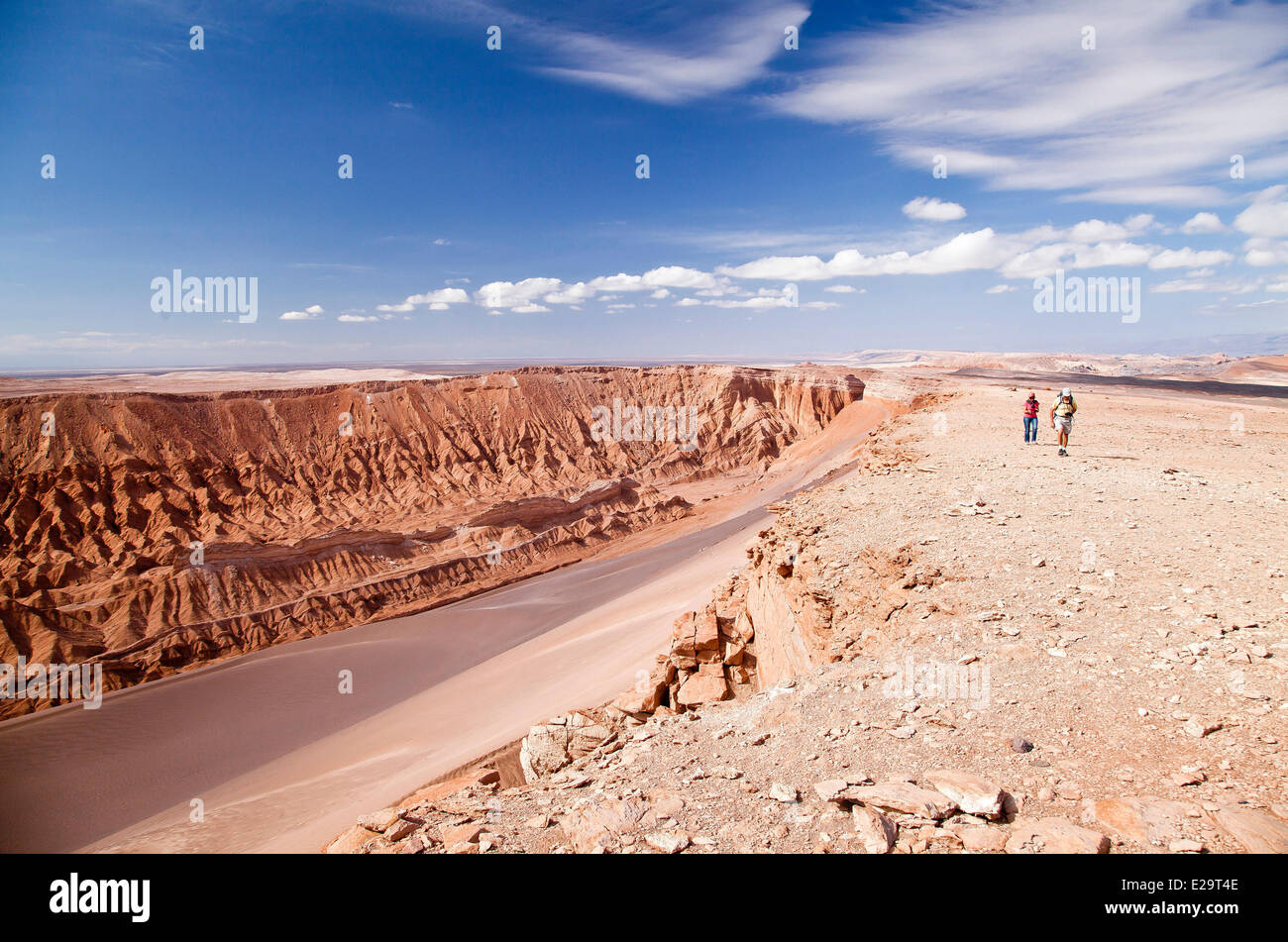 Il Cile, Antofagasta regione, il deserto di Atacama, San Pedro de Atacama, Valle della Morte Foto Stock