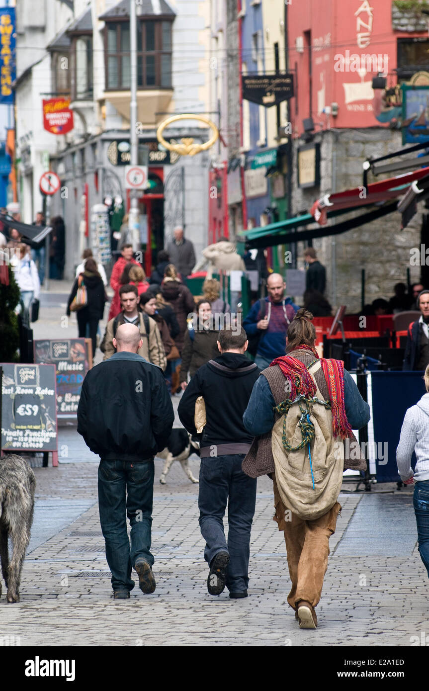 Repubblica di Irlanda, Connemara, Connacht Provincia, County e la città di Galway Foto Stock