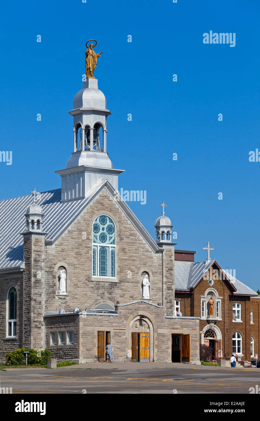 Canada, Provincia di Quebec, Montreal, il Santuario del Sacro Cuore, la Cappella Foto Stock