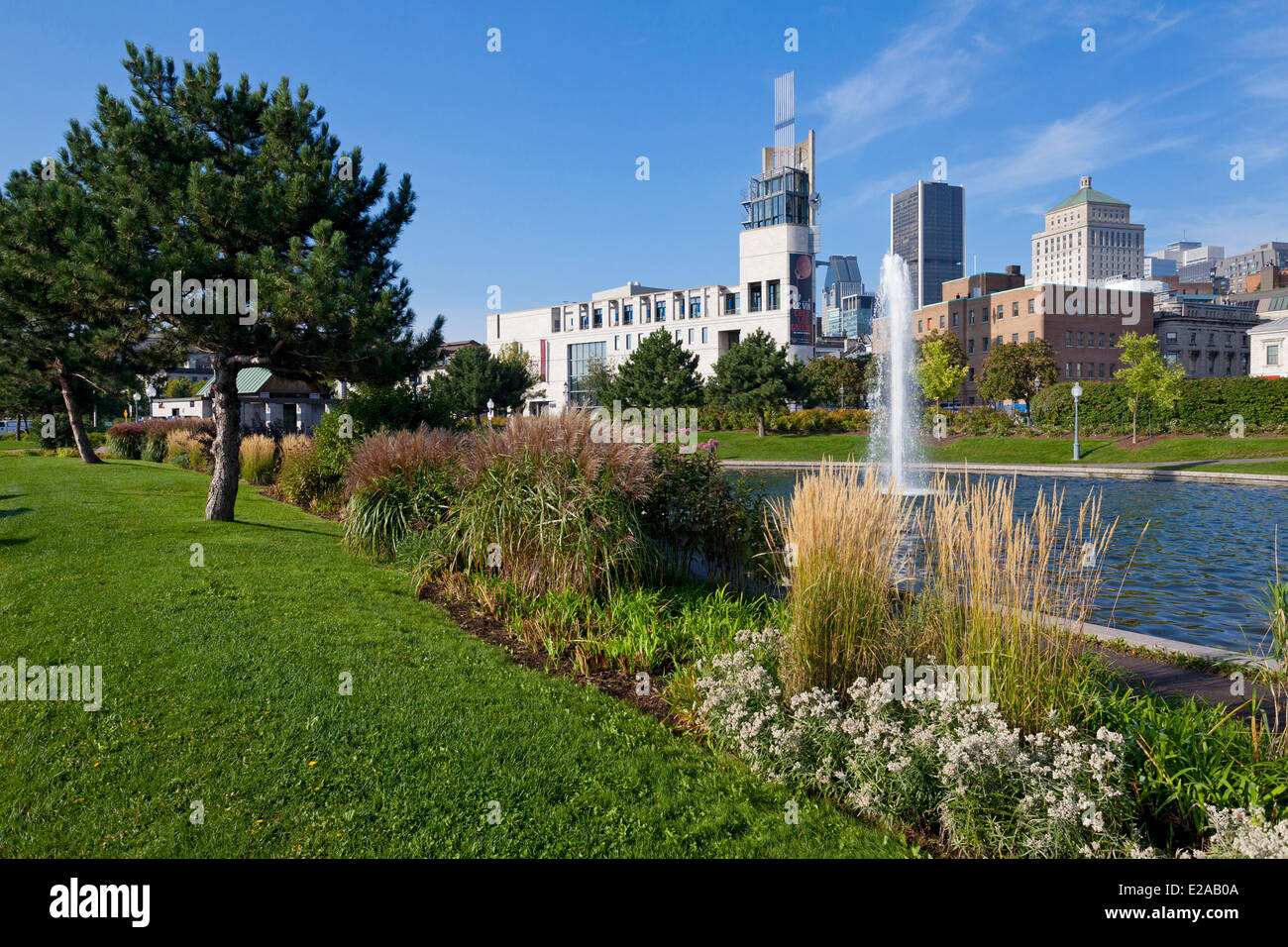 Canada, Provincia di Quebec, Montreal Vecchia Montreal, Porto Vecchio, il Museo di Archeologia e Storia Pointe a Calliere Foto Stock