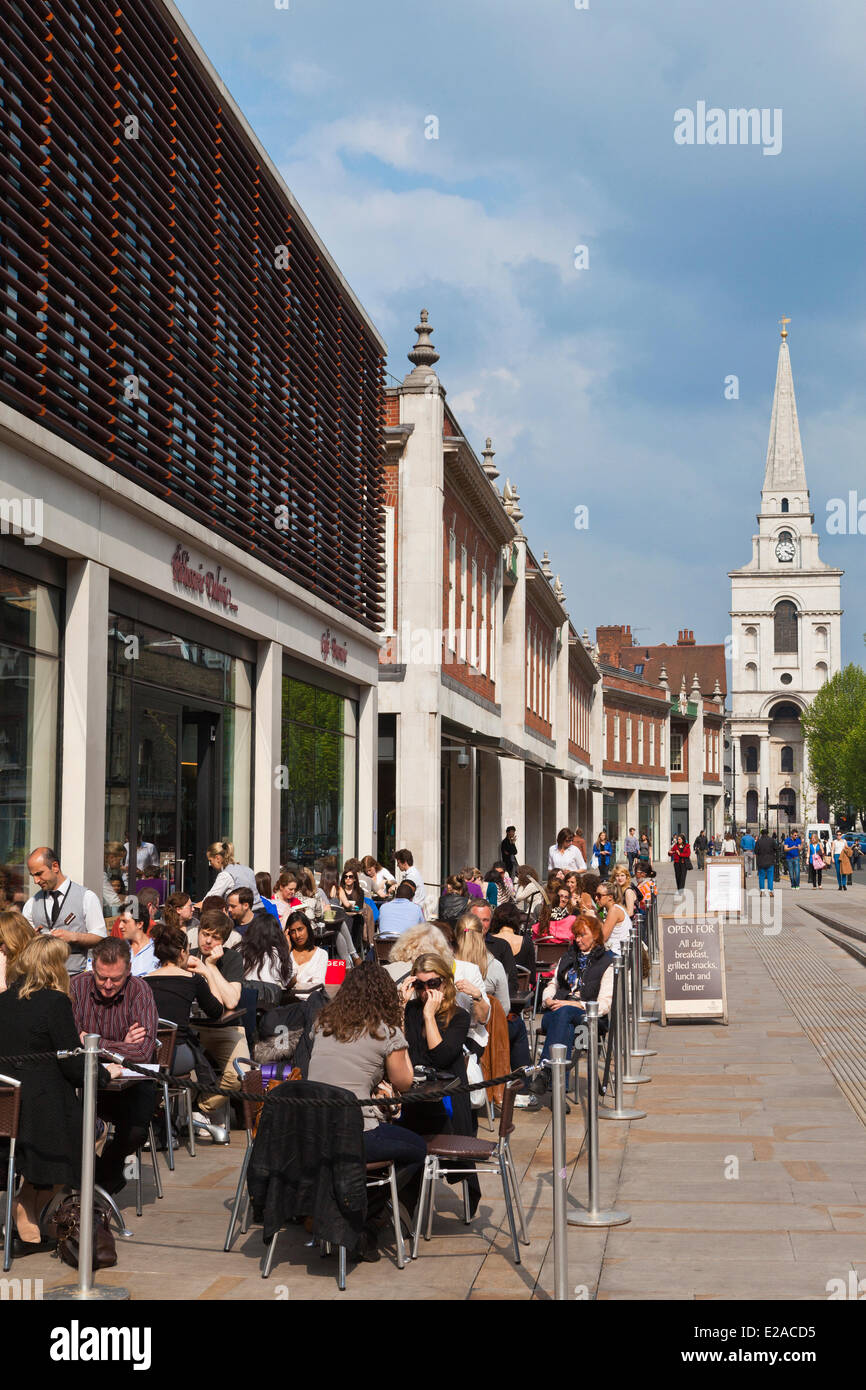 Regno Kingdown, Londra, East End district, Fournier Street, Pasticceria Valerie Foto Stock