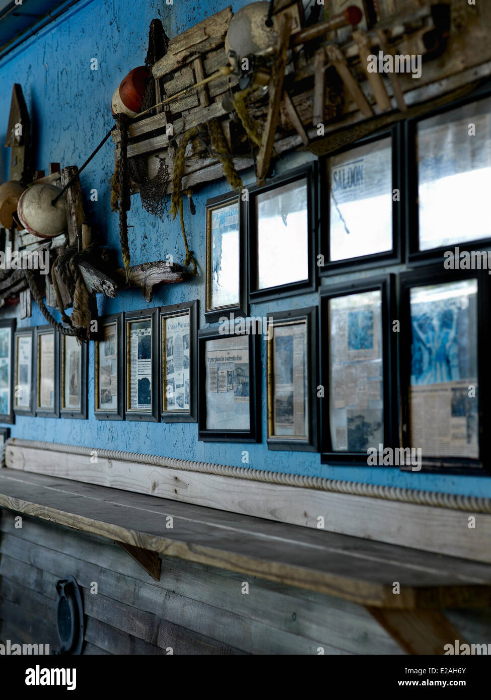 Stati Uniti, Florida, Miami, caratteristica : Miam!, l'Alabama ristorante Jacks Foto Stock
