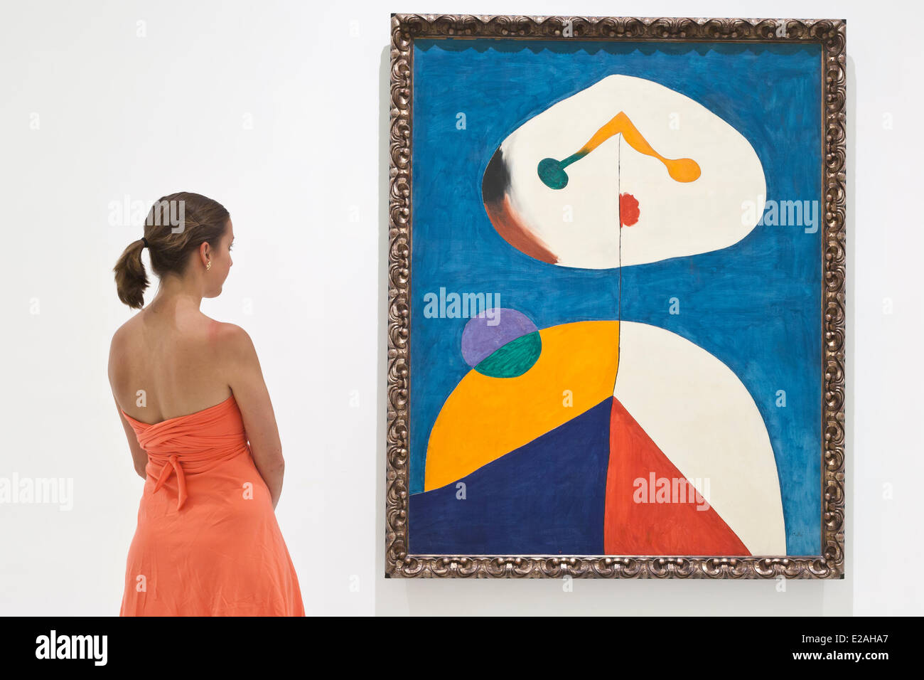 Spagna, Madrid, Museo Nazionale Centro di Arte Reina Sofia, copre il periodo che si estende dal 1900 ad oggi, la pittura da Foto Stock