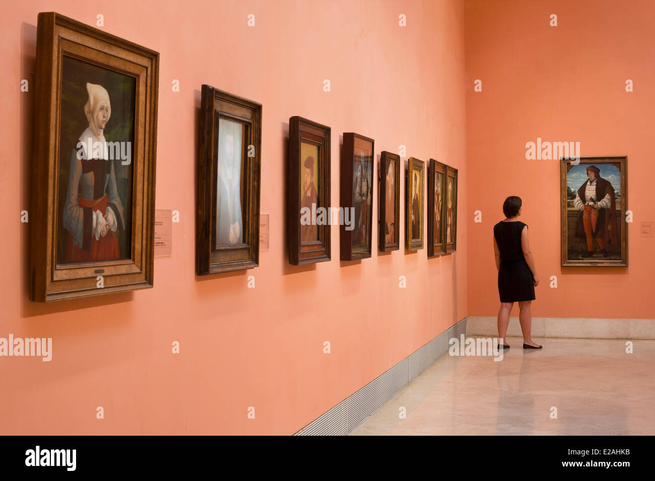 Spagna, Madrid, Museo Thyssen-Bornemisza aperto nel 1992, germaniche dipinti del XVI secolo Foto Stock