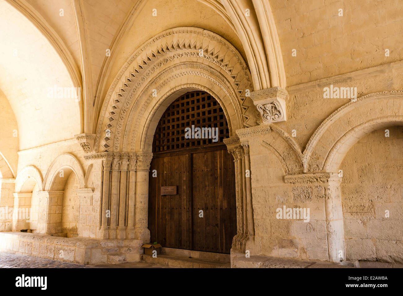 Francia, Charente Maritime, Pons, Ospedale dei Pellegrini sulla via di San Giacomo, elencato come patrimonio mondiale dall' UNESCO Foto Stock