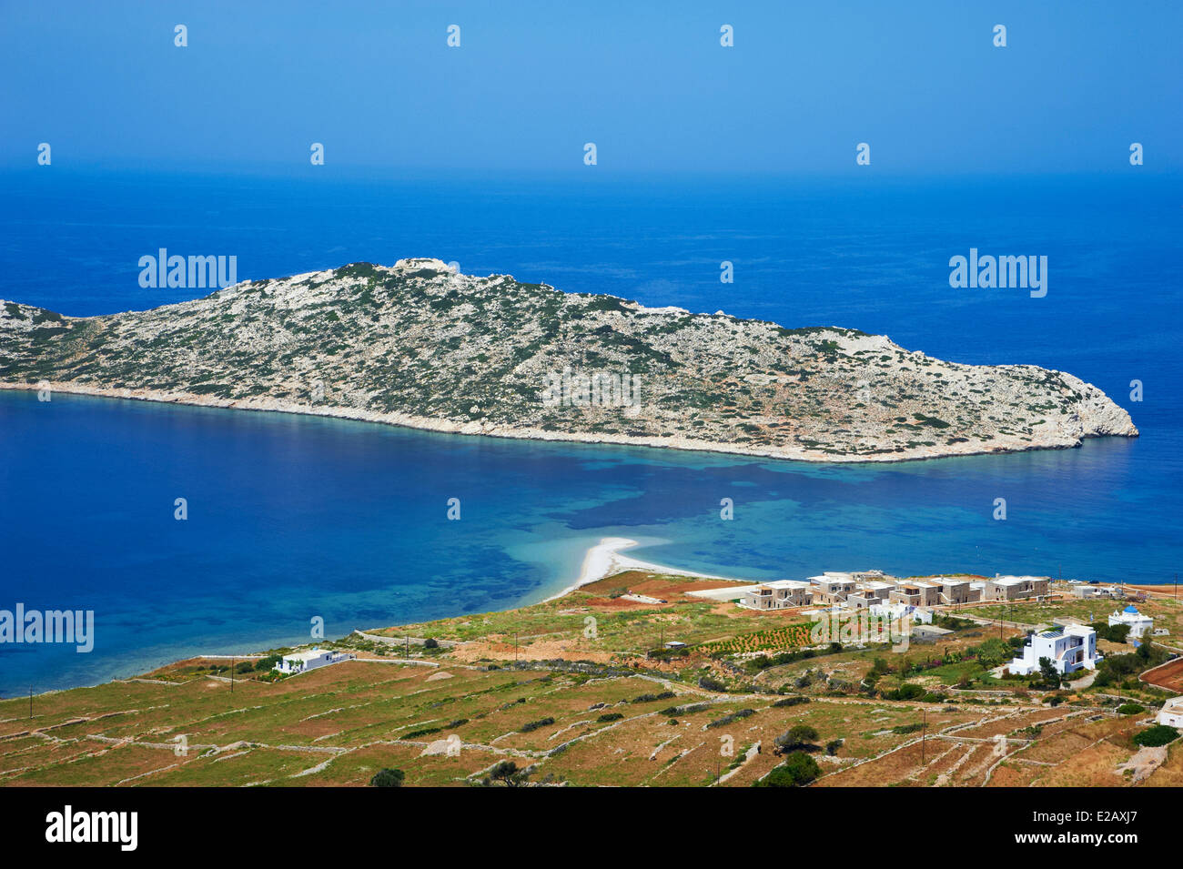 Grecia CICLADI Amorgos Island, Agios Pavlos Beach Foto Stock