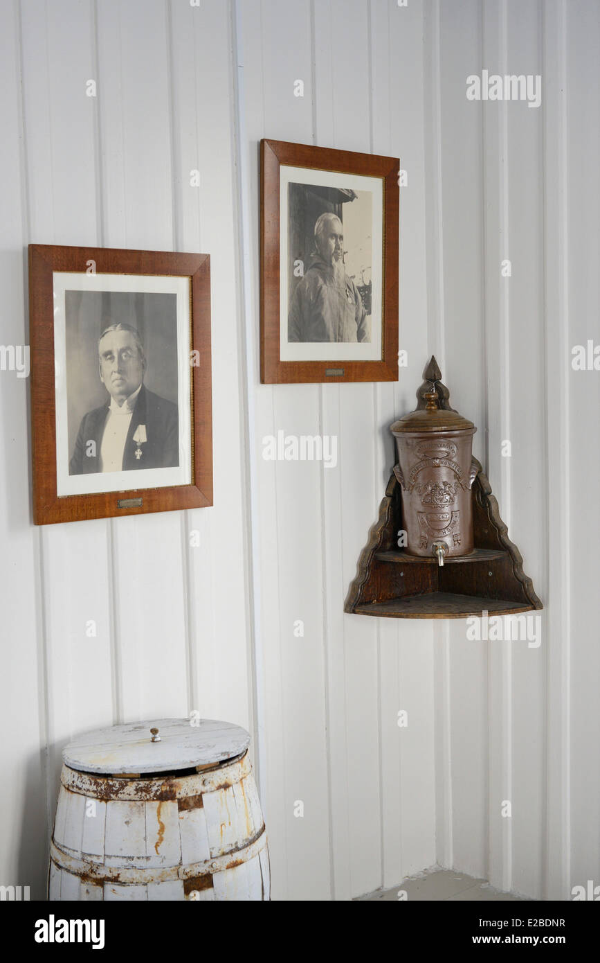 La Groenlandia, Upernavik, la vecchia chiesa, comunità hall Foto Stock